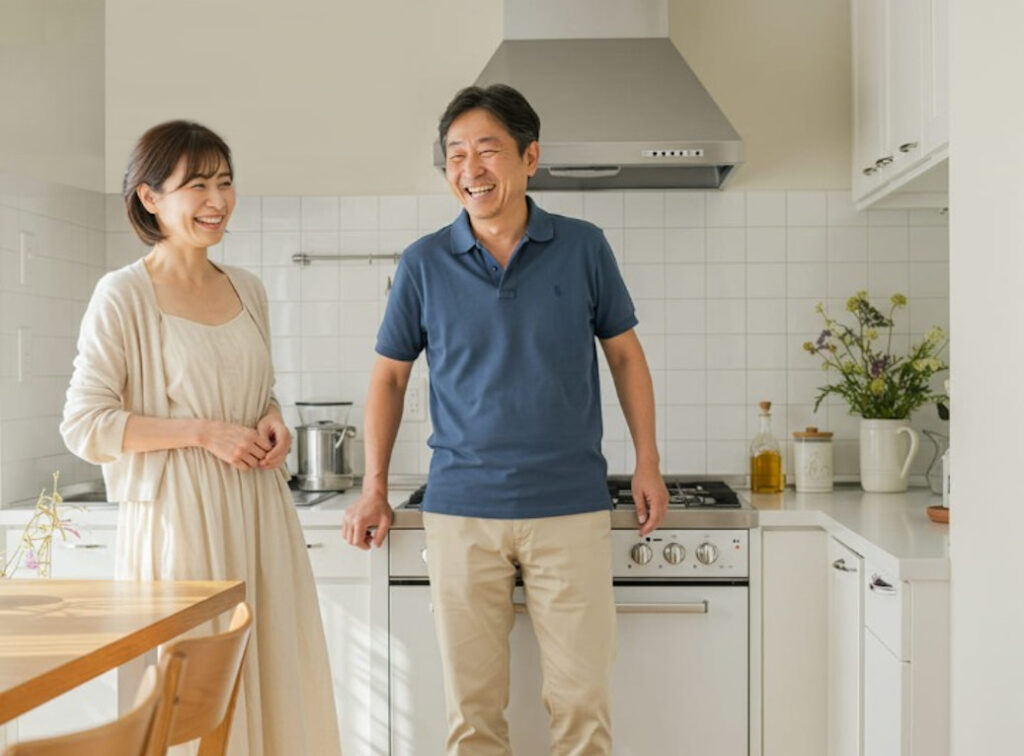 夫婦で飲んでます